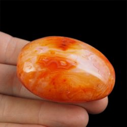 KARNEOL, AGAT - OTOCZAK - 56 mm - MADAGASKAR