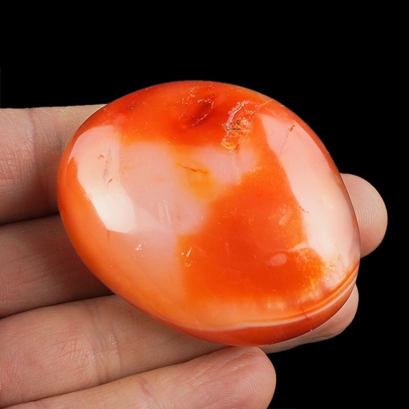 KARNEOL, AGAT - OTOCZAK - 57 mm - MADAGASKAR