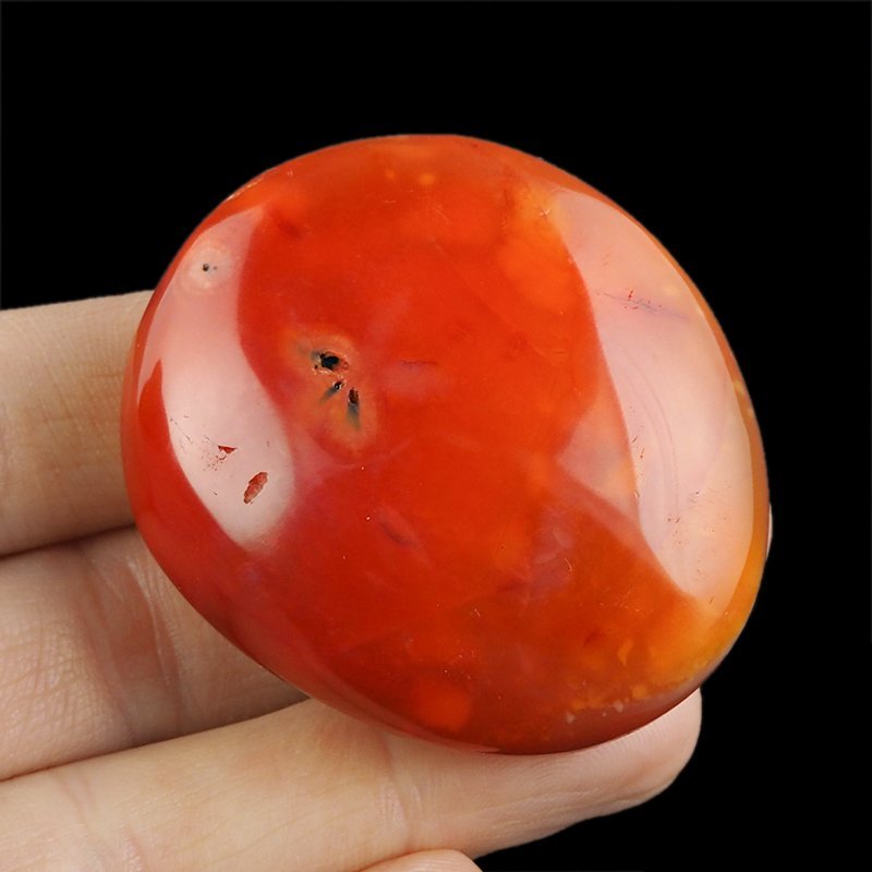 KARNEOL, AGAT - OTOCZAK - 52 mm - MADAGASKAR