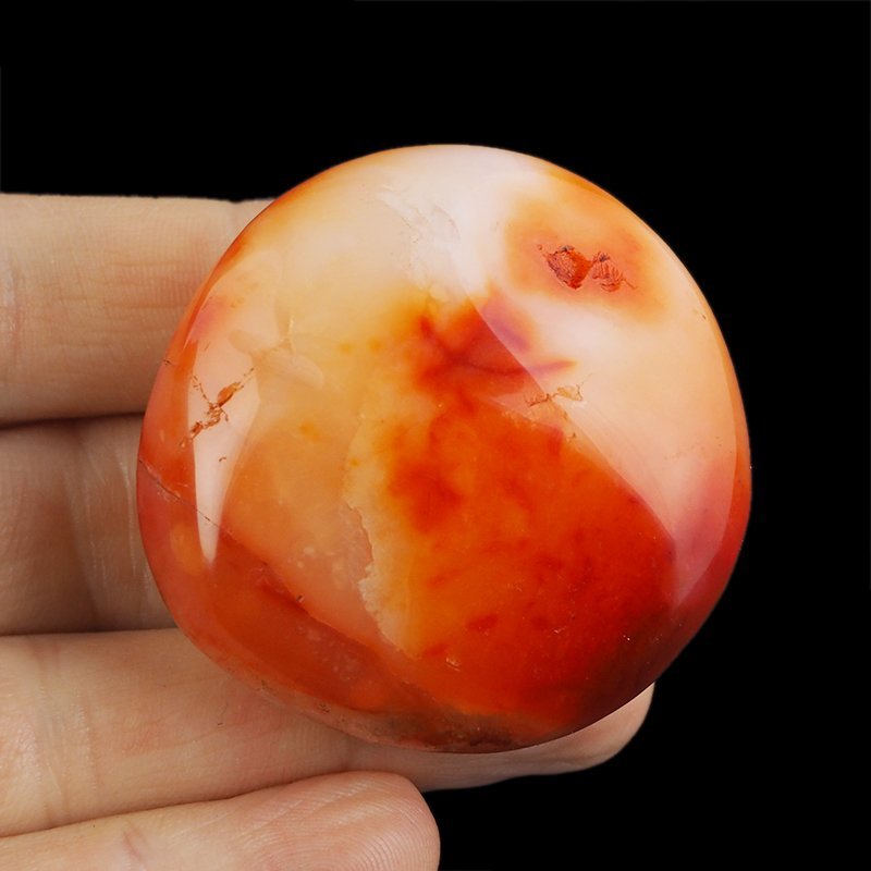 KARNEOL - OTOCZAK - 48 mm - MADAGASKAR