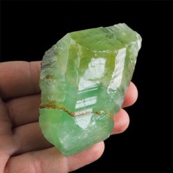 KALCYT SZMARAGDOWY (ZIELONY) - BRYŁKA - 82 mm  - MEKSYK