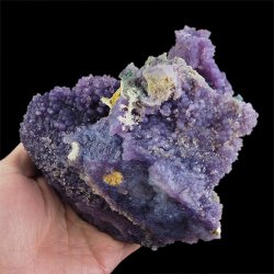 CHALCEDON WINOGRONOWY, AGAT (AMETYST) WINOGRONOWY - 148 mm - INDONEZJA