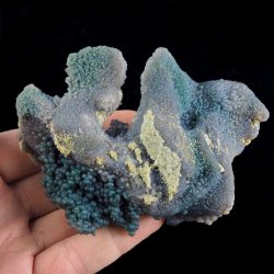 CHALCEDON WINOGRONOWY, AGAT WINOGRONOWY - 100 mm - INDONEZJA