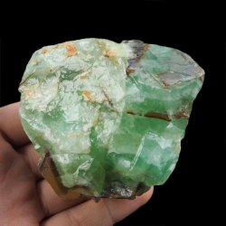 KALCYT SZMARAGDOWY (ZIELONY) - BRYŁKA - 81 mm  - MEKSYK