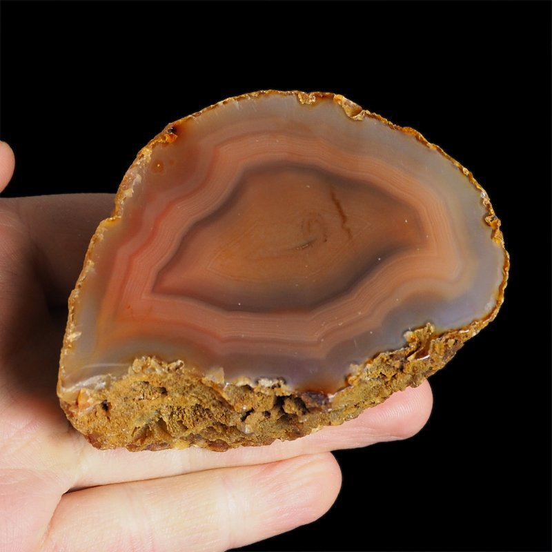 AGAT CZERWONY - 86 mm - BRAZYLIA