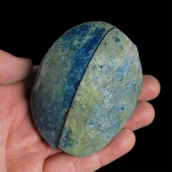 AGAT NIEBIESKI - DWIE POŁÓWKI - 81 mm - BRAZYLIA
