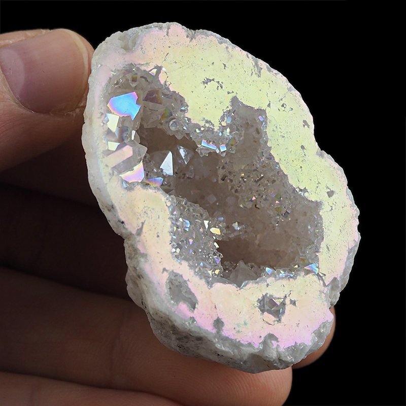 KRYSZTAŁ GÓRSKI - AQUA AURA - GEODA - 53 mm