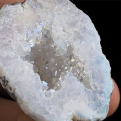 KRYSZTAŁ GÓRSKI - AQUA AURA - GEODA - 48 mm