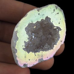 KRYSZTAŁ GÓRSKI - AQUA AURA - GEODA - 52 mm