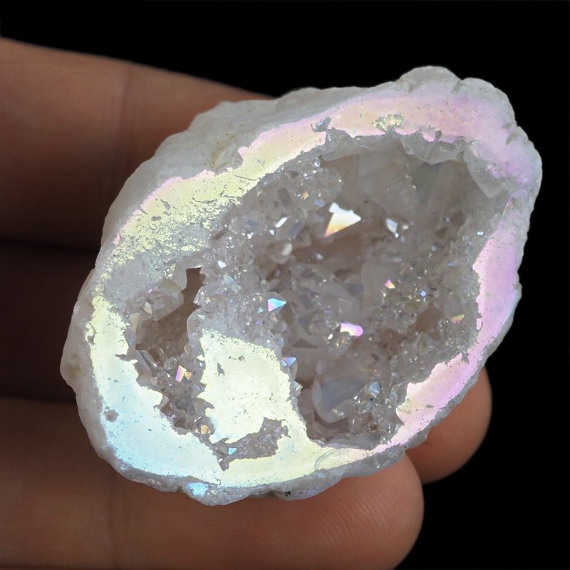 KRYSZTAŁ GÓRSKI - AQUA AURA - GEODA - 48 mm
