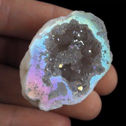 KRYSZTAŁ GÓRSKI - AQUA AURA - GEODA - 46 mm