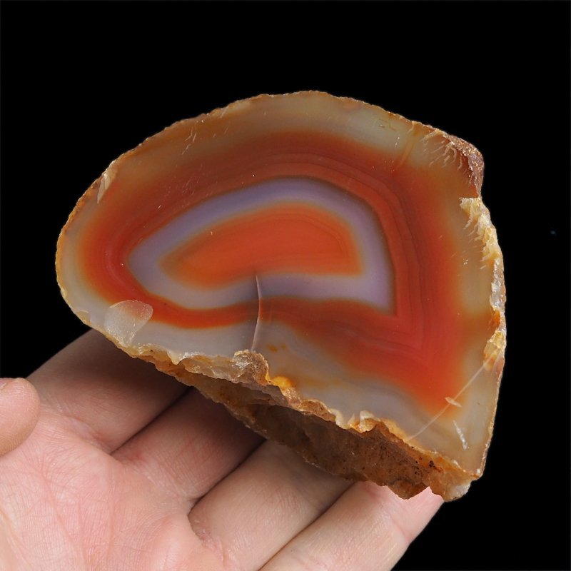 AGAT CZERWONY - 86 mm - BRAZYLIA