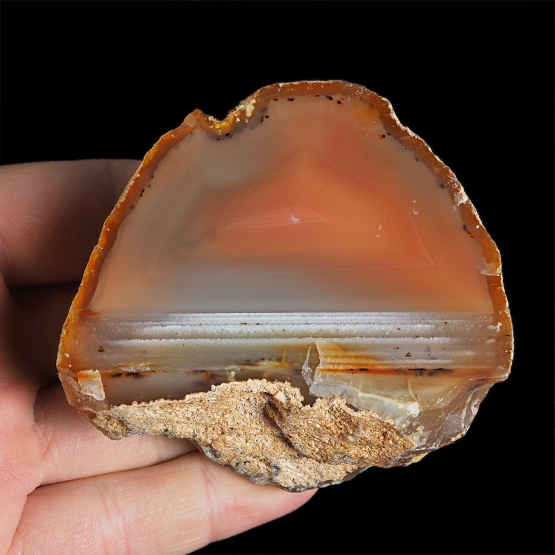 AGAT CZERWONY - 74 mm - BRAZYLIA