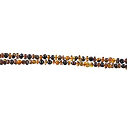 BURSZTYN - NASZYJNIK Z NATURALNYCH KAMIENI - 182 cm