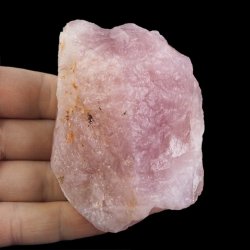 KWARC RÓŻOWY - BRYŁKA - 85 mm - NAMIBIA