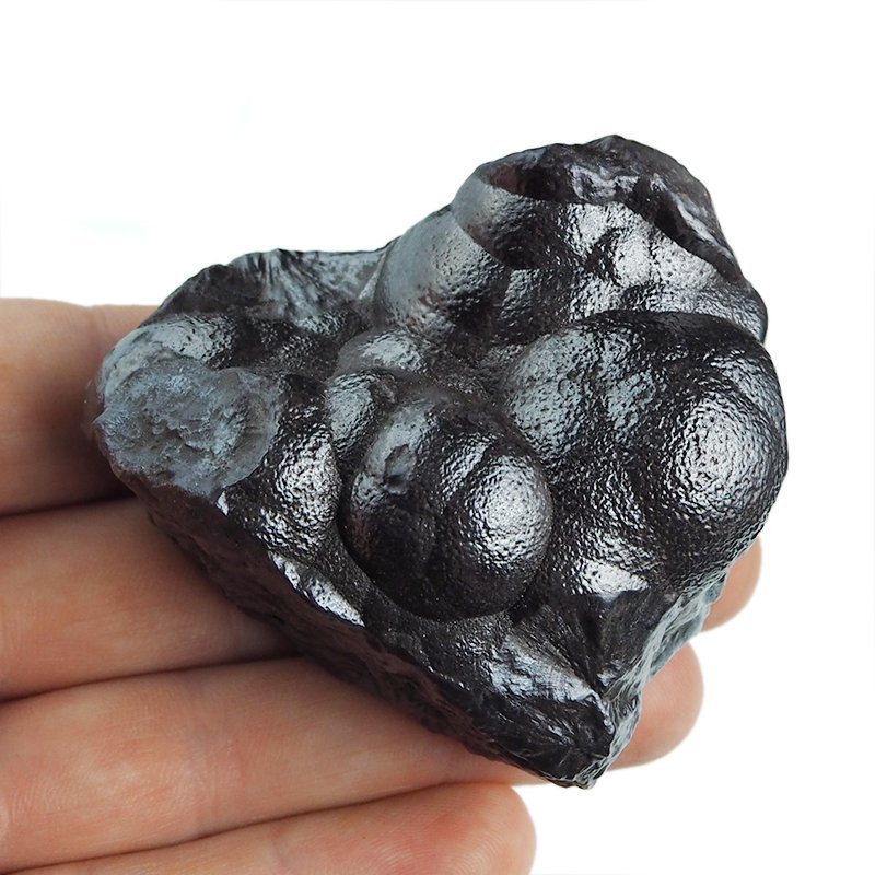 GOETHYT, HEMATYT - BOTRYOIDALNE SKUPIENIA - 64 mm - MAROKO