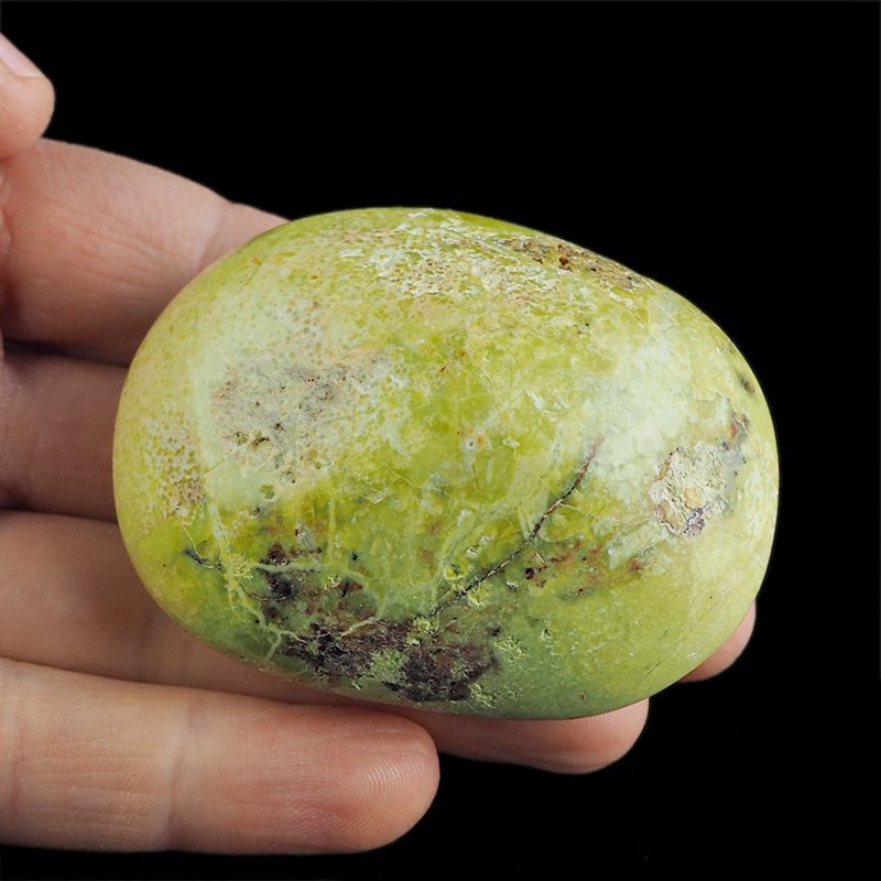 OPAL ZIELONY - OTOCZAK - 66 mm - MADAGASKAR
