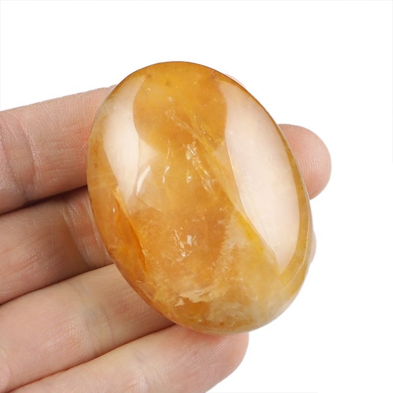 KRYSZTAŁ GÓRSKI Z LIMONITEM - OTOCZAK - 54 mm - MADAGASKAR