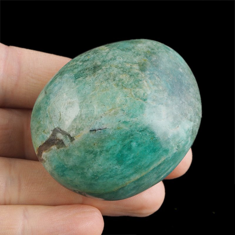 AMAZONIT - OTOCZAK - 55 mm - MADAGASKAR