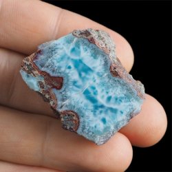 LARIMAR - ZGŁAD - 36 mm - DOMINIKANA