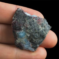 LARIMAR - ZGŁAD - 41 mm - DOMINIKANA
