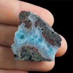 LARIMAR - ZGŁAD - 41 mm - DOMINIKANA