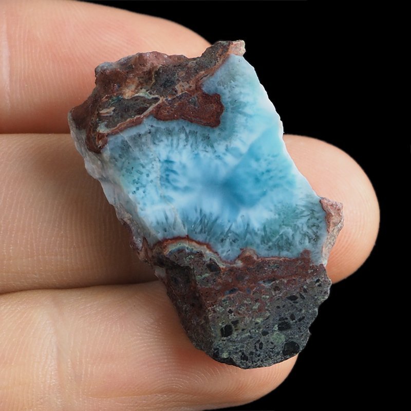 LARIMAR - ZGŁAD - 37 mm - DOMINIKANA