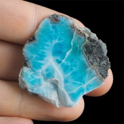 LARIMAR - ZGŁAD - 36 mm - DOMINIKANA