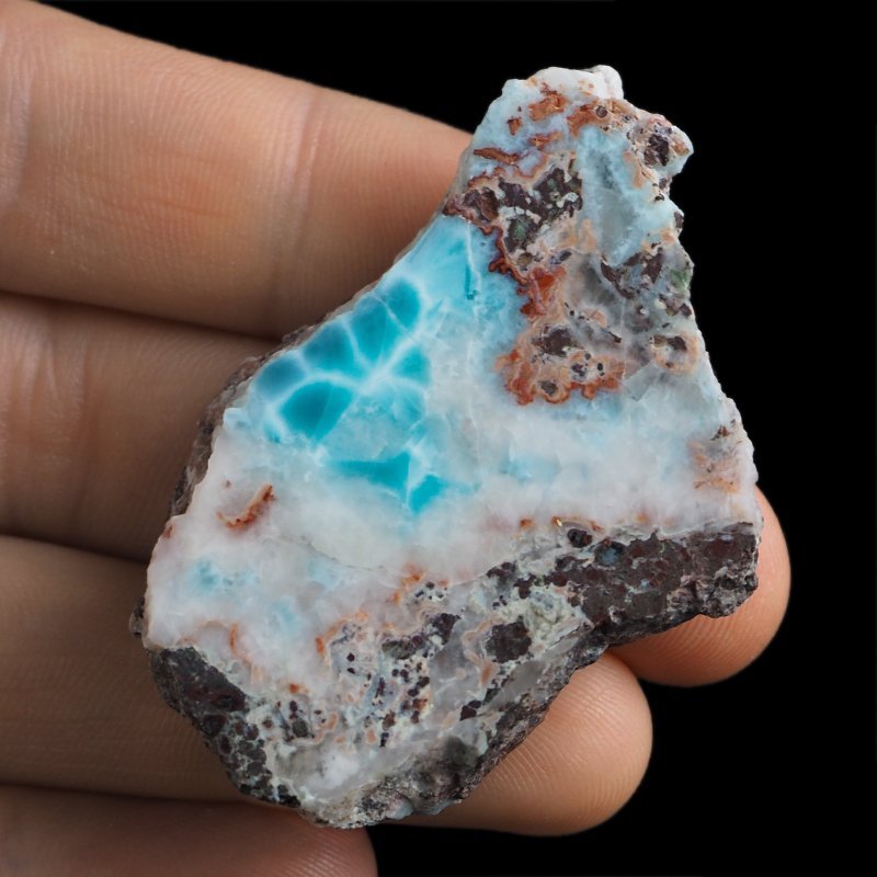 LARIMAR - ZGŁAD - 49 mm - DOMINIKANA