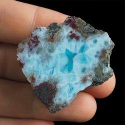 LARIMAR - ZGŁAD - 41 mm - DOMINIKANA