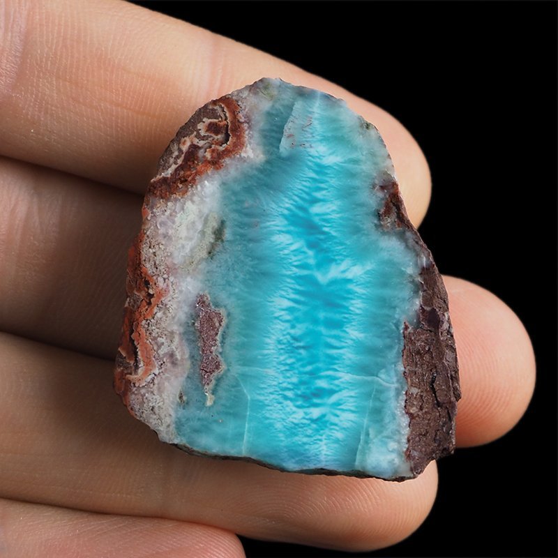 LARIMAR - ZGŁAD - 37 mm - DOMINIKANA