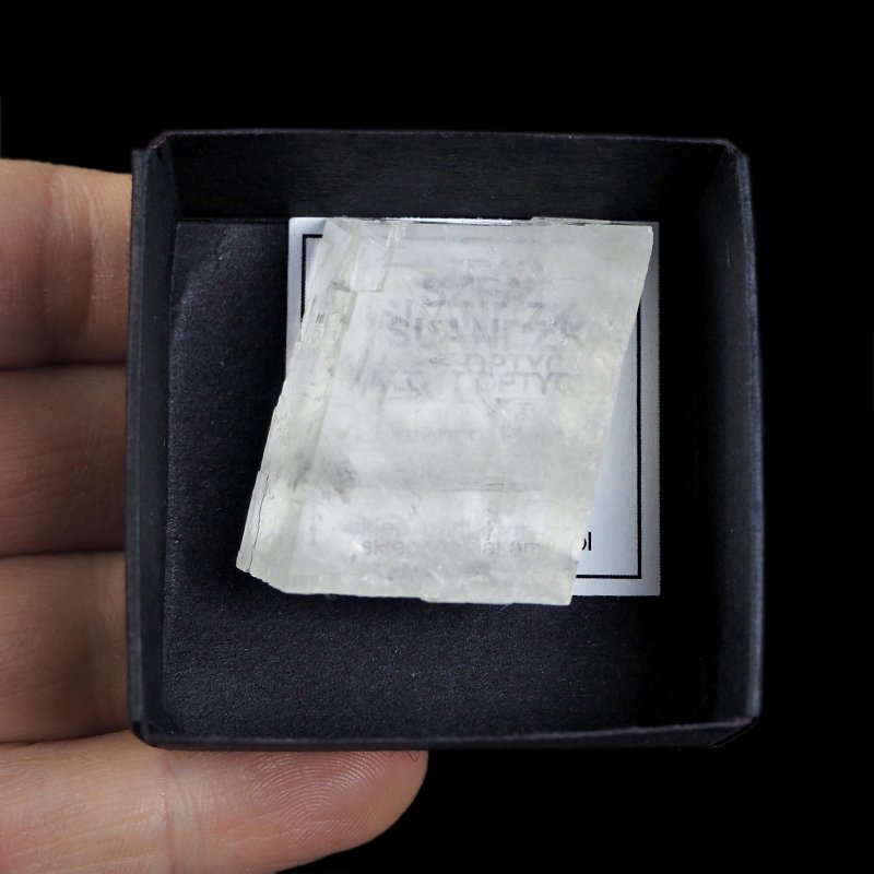 KALCYT OPTYCZNY - SZPAT ISLANDZKI - KRYSZTAŁ - 33 mm - MEKSYK