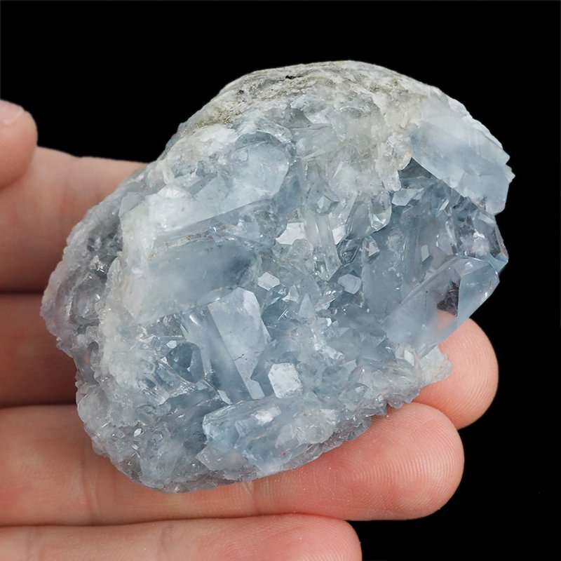 CELESTYN - KRYSZTAŁY - 63 mm - MADAGASKAR