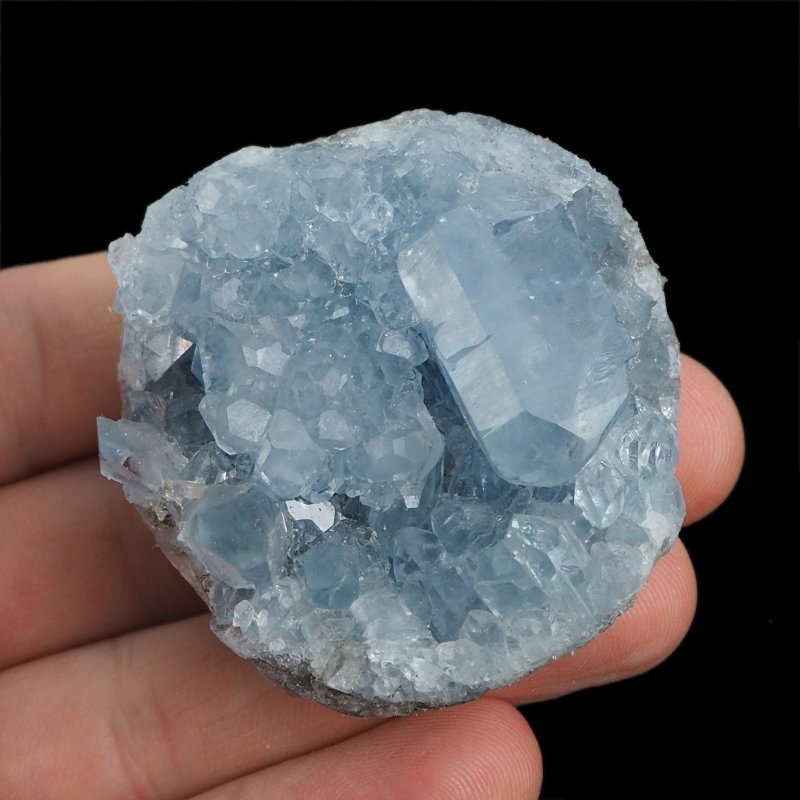 CELESTYN - KRYSZTAŁY - 51 mm - MADAGASKAR