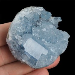 CELESTYN - KRYSZTAŁY - 51 mm - MADAGASKAR