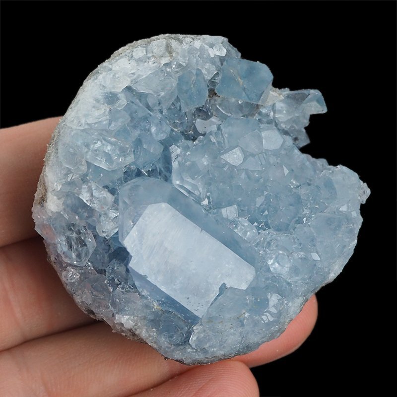 CELESTYN - KRYSZTAŁY - 51 mm - MADAGASKAR