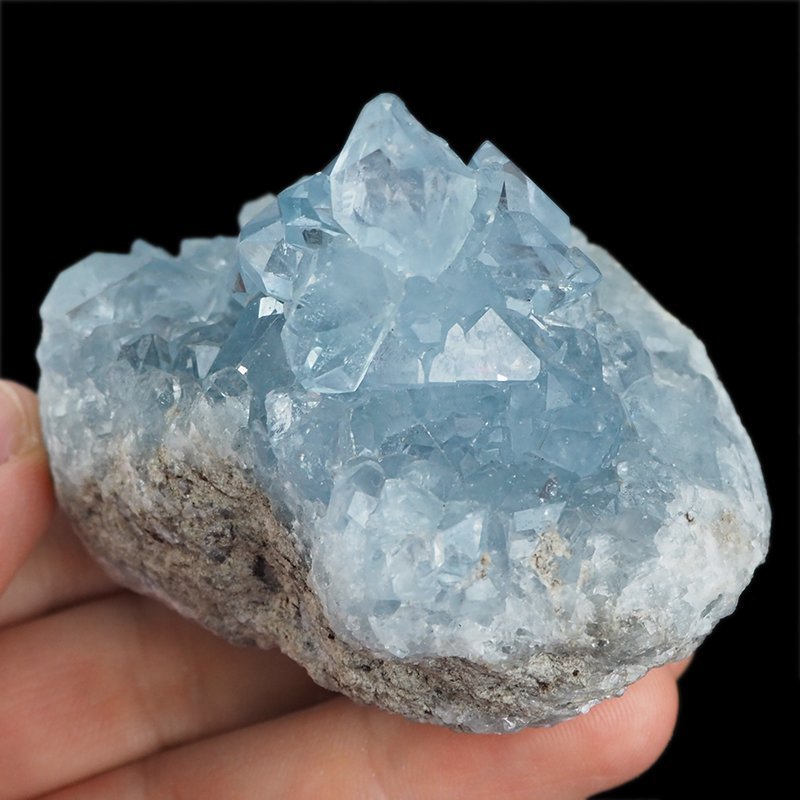 CELESTYN - KRYSZTAŁY - 72 mm - MADAGASKAR