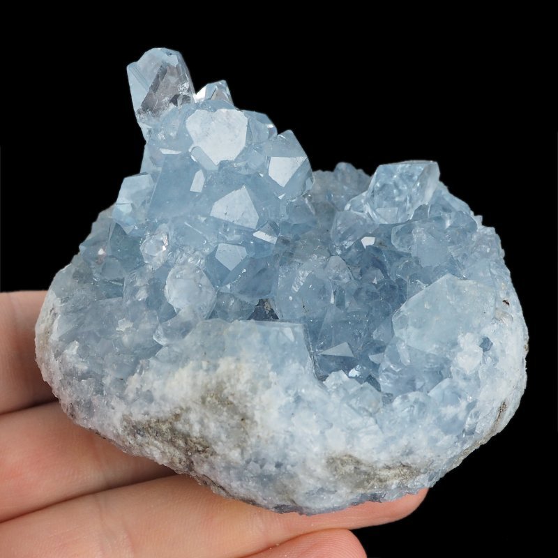 CELESTYN - KRYSZTAŁY - 72 mm - MADAGASKAR