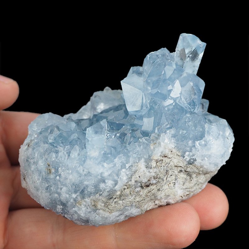 CELESTYN - KRYSZTAŁY - 72 mm - MADAGASKAR