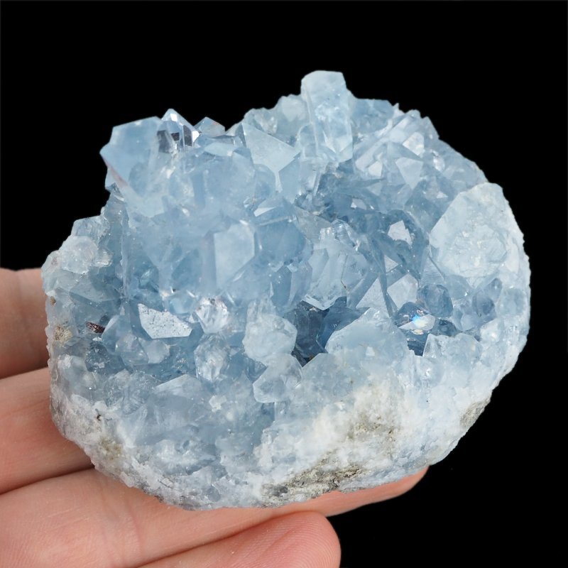 CELESTYN - KRYSZTAŁY - 72 mm - MADAGASKAR