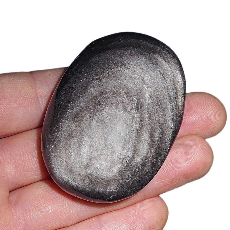 OBSYDIAN SREBRNY - MYDEŁKO - 61 mm - MEKSYK