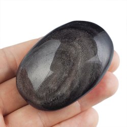 OBSYDIAN SREBRNY - MYDEŁKO - 61 mm - MEKSYK