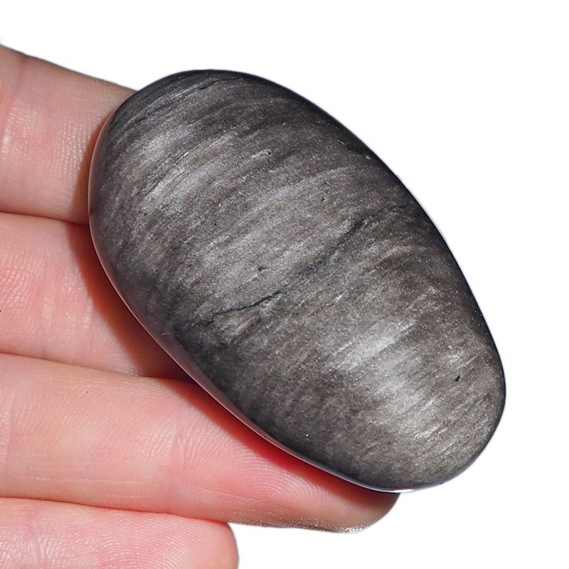 OBSYDIAN SREBRNY - MYDEŁKO - 61 mm - MEKSYK