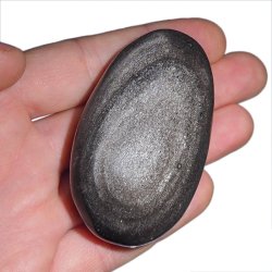 OBSYDIAN SREBRNY - MYDEŁKO - 69 mm - MEKSYK