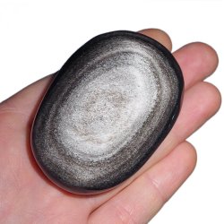 OBSYDIAN SREBRNY - MYDEŁKO - 71 mm - MEKSYK