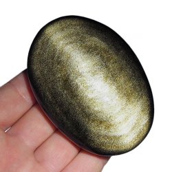 OBSYDIAN ZŁOCISTY - MYDEŁKO - 84 mm - MEKSYK