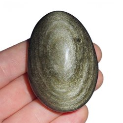 OBSYDIAN ZŁOCISTY - MYDEŁKO - 61 mm - MEKSYK
