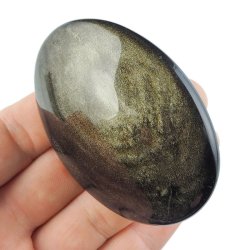 OBSYDIAN ZŁOCISTY - MYDEŁKO - 74 mm - MEKSYK