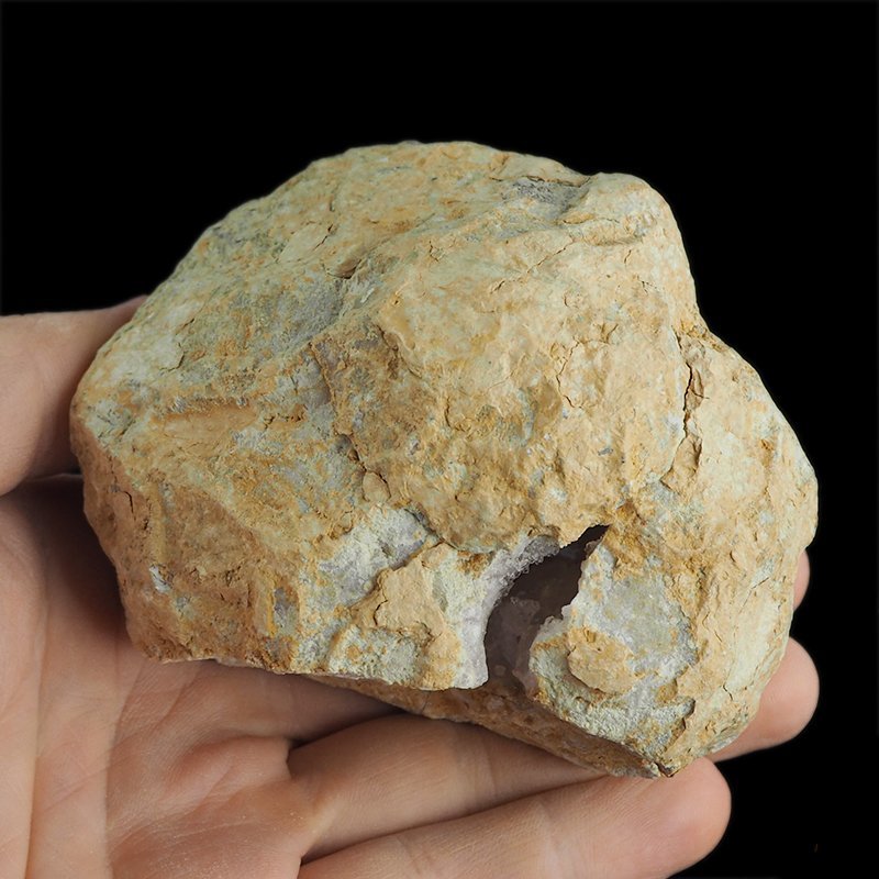 KRYSZTAŁ GÓRSKI - KOMPLETNA GEODA - 92 mm - MAROKO