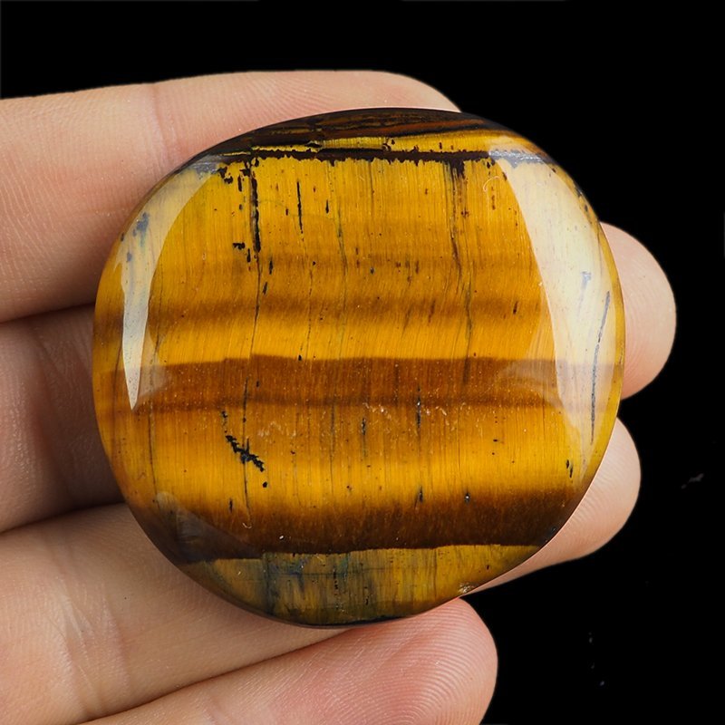TYGRYSIE OKO - PŁASKI OTOCZAK - 44 mm